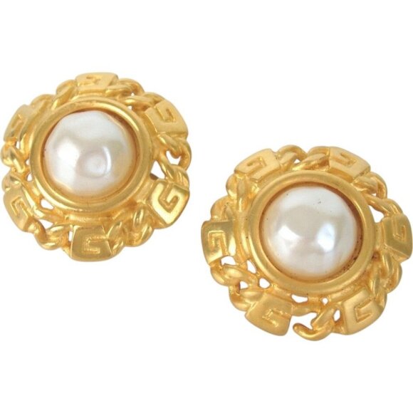 205154BL (S1) Givenchy Earrings Gold Metal - Picture 1 of 9